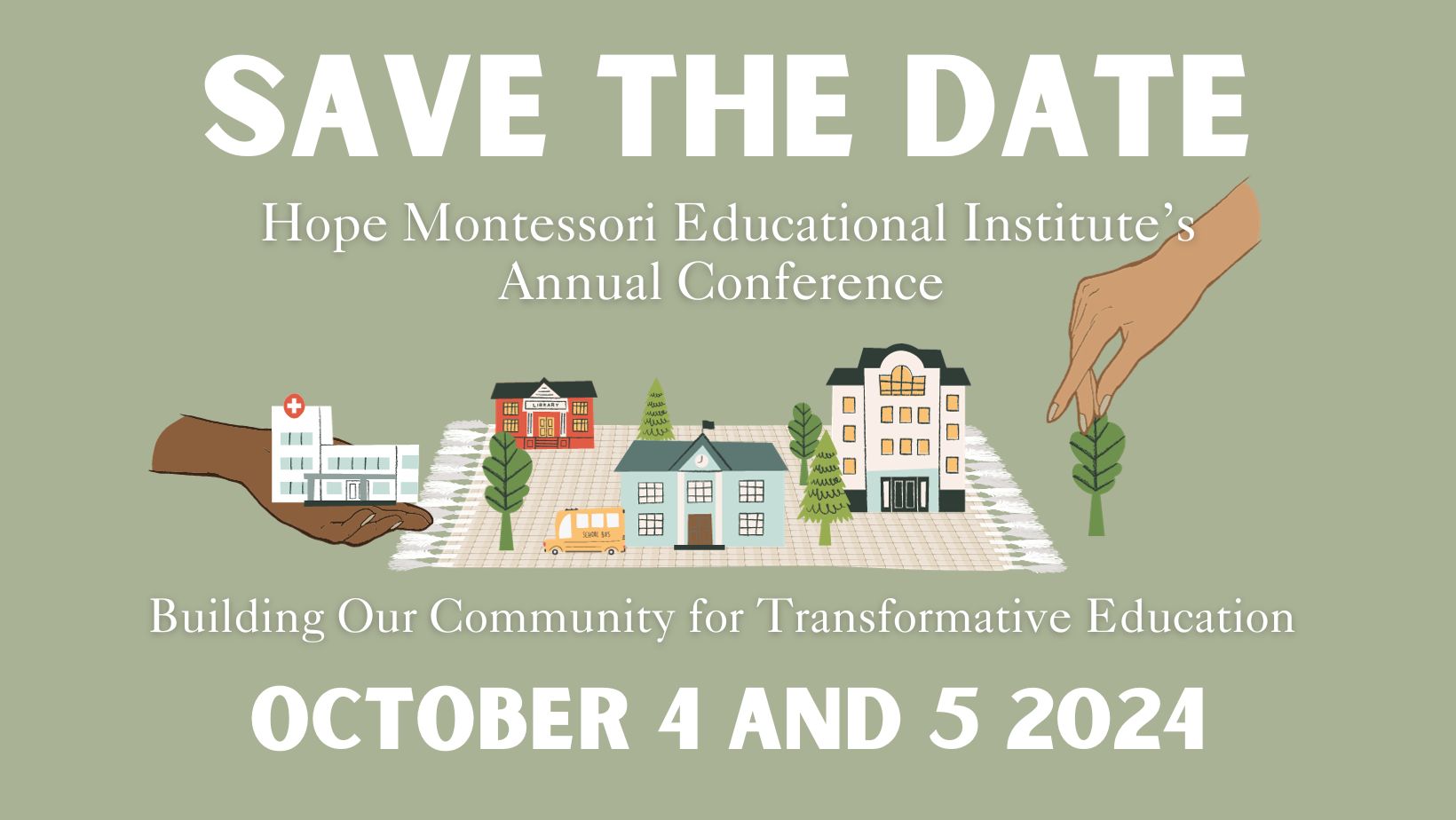 Home Hope Montessori Educational Institute   Save The Date (Facebook Cover) 